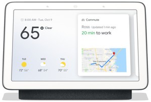 charcoal google home hub